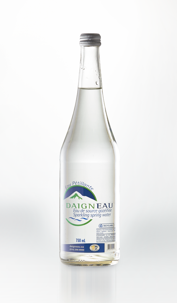 Sparkling water bottle - 750 ml