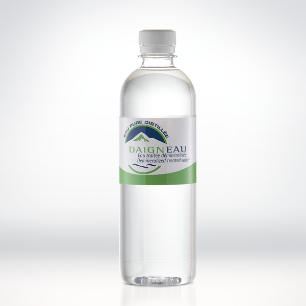 500 ml water bottles - distilled water